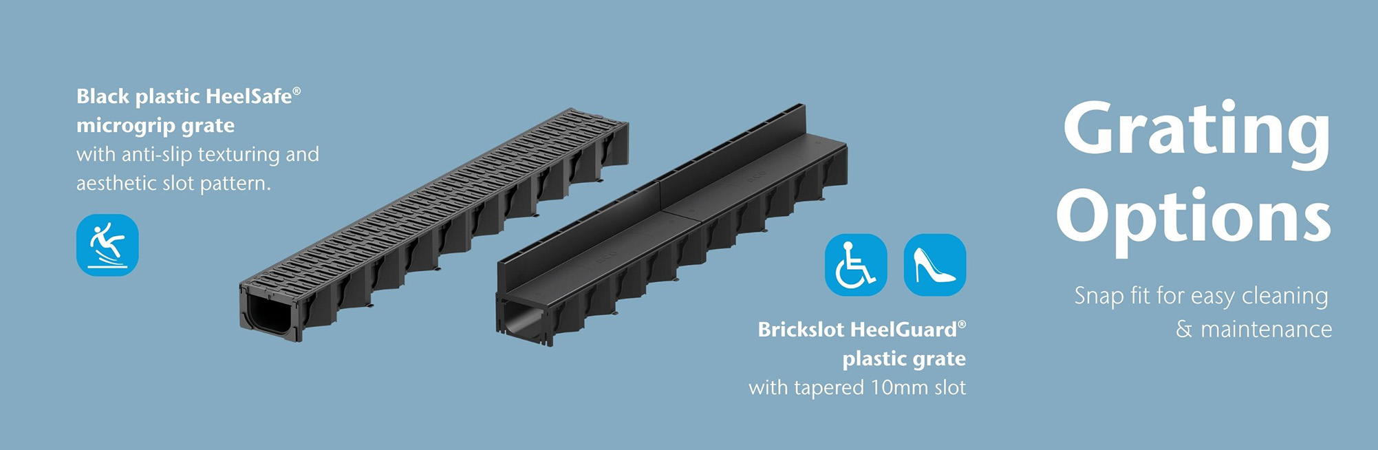 Banner HexaLine system - Banner HexaLine Grates Hexaline grates